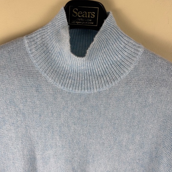 Reitmans Cashmere Blend light blue sweater size Small - Picture 1 of 9